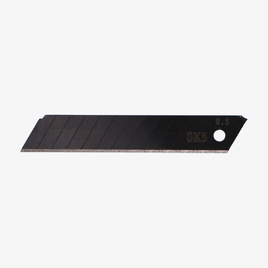 Abbrechklingen, Schwarz, 18mm, 10er Pack